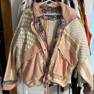 NWT RARE Free People Everything Nice jacket